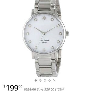 Kate Spade Silver Watch